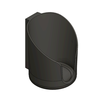 MODULAR SOLUTIONS PROFILE<BR>30 SERIES CUP HOLDER W/HARDWARE